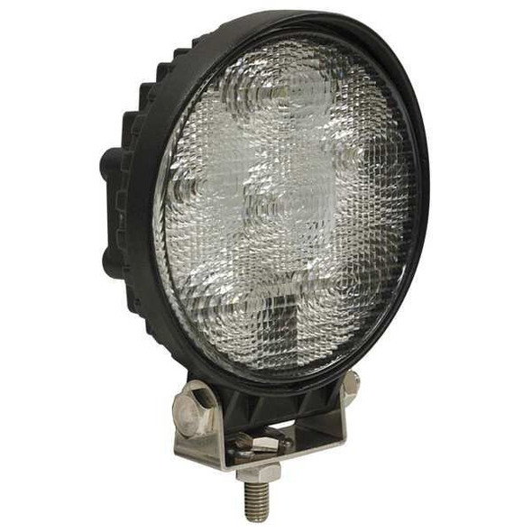 Buyers Products 4.5 Inch Clear LED Flood Light with Black Housing 1492115