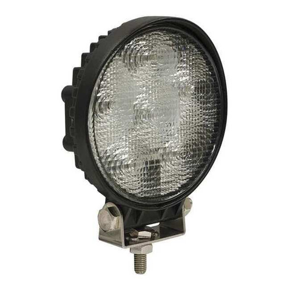 Buyers Products 4.5 Inch Clear LED Flood Light with Black Housing 1492115