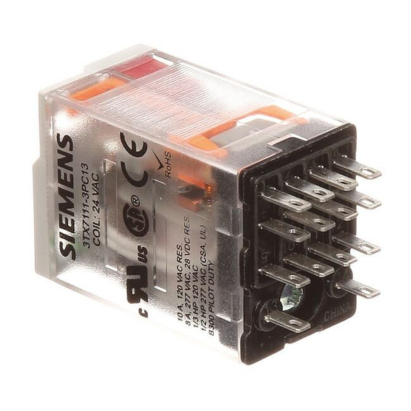 Siemens Plug-In, Plug-In Relay, Square, 6 A, 14 Pins 3TX7111-3PC13