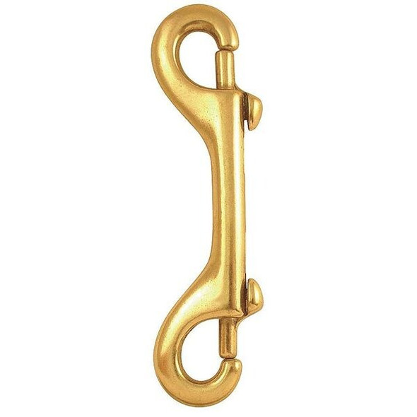 Lucky Line Slide Bolt Snap, Bronze, 7/16 in Eye Dia 4FCJ5