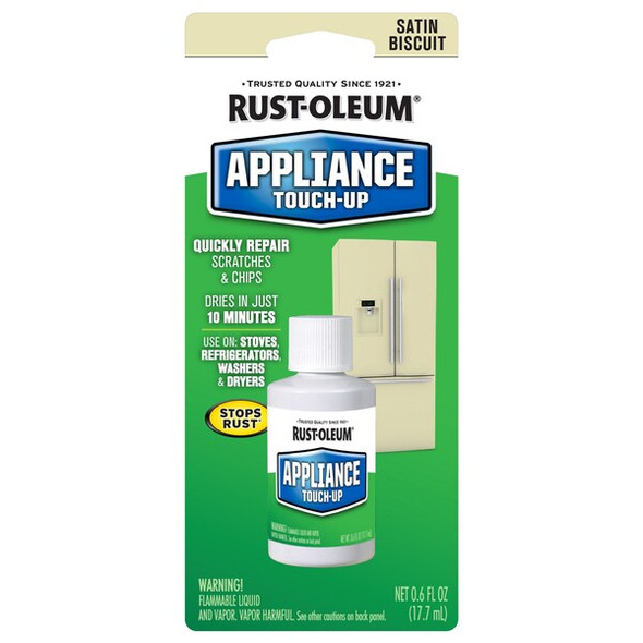 Rust-Oleum Appliance Touch Up Paint,Biscuit,0.6 oz. 203002