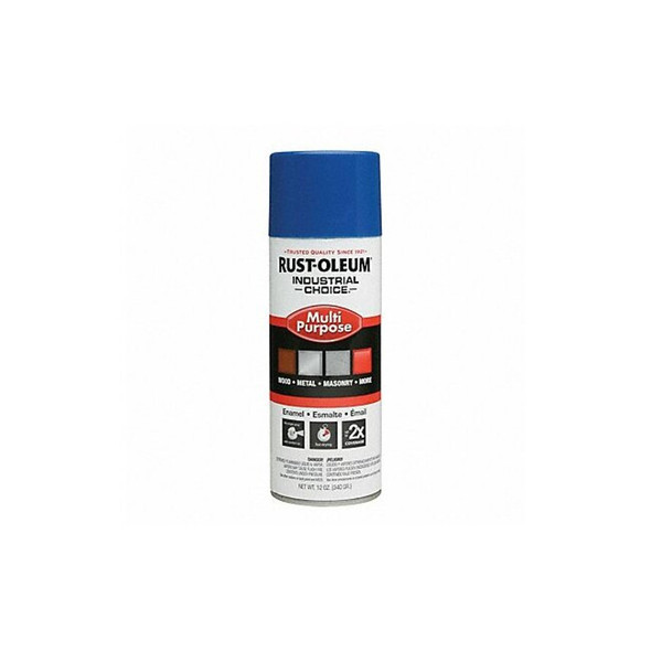 Rust-Oleum Spray Paint,Gloss,True Blue,12 oz 1626830V