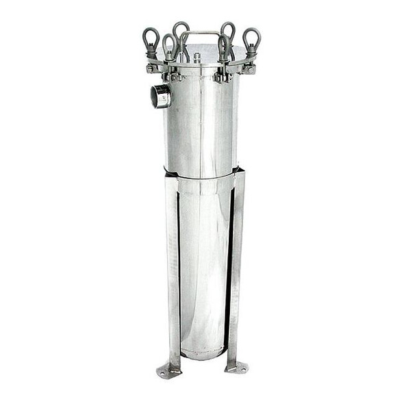 Fulflo BagFilterHousing,425/8inH,85/8inDia EBG1D2T