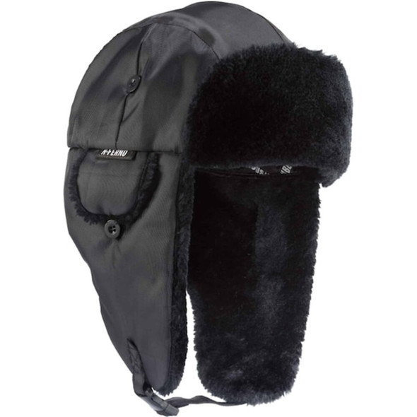 Ergodyne Winter Hat with Chin Strap, L-XL, Black 6802