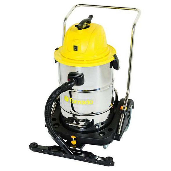 Tornado Industrial, Shop Vacuum, 20 gal, Standard, 114 cfm, 1 1/2 hp 94236