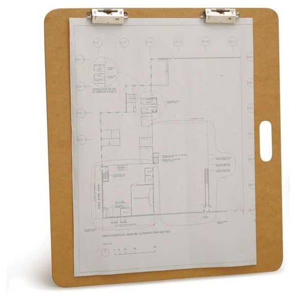 Manufacturer Varies 23"x 26" Clipboard, Brown 5607