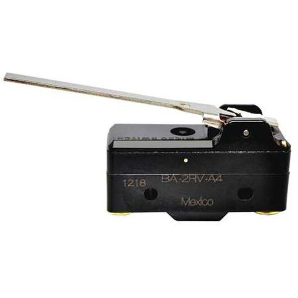 Snap Action Switch, Hinge, Lever Actuator, SPDT, 20 A at 480 V AC Contact Rating