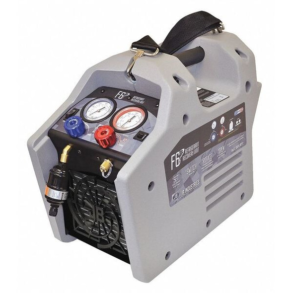 Jb Industries Refrigerant Recovery Machine,115V F6-DP