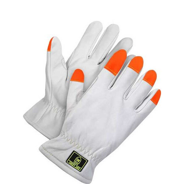Bdg Cut-Resistant Leather Gloves, Cut Level A5 ,2XL 1 PR 20-1-1891-X2L