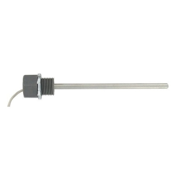 Immersion temperature sensor, 6" insertion length, Balco 1000 sensor