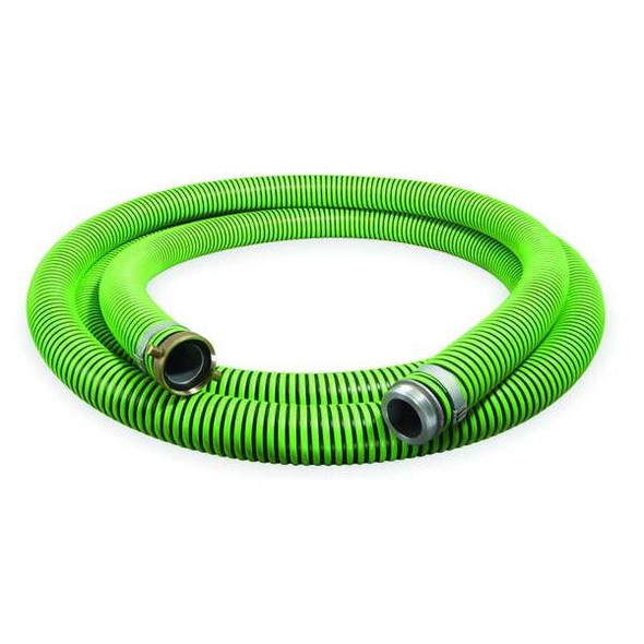 Continental 2" ID x 25 ft Discharge & Suction Hose BK/GN GH200-25MF-G