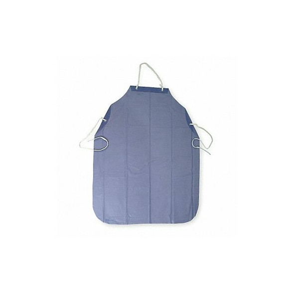 Condor Bib Apron,Universal,Blue,PVC,PK12 1N866 Condor Bib Apron,Universal,Blue,PVC,PK12 1N866