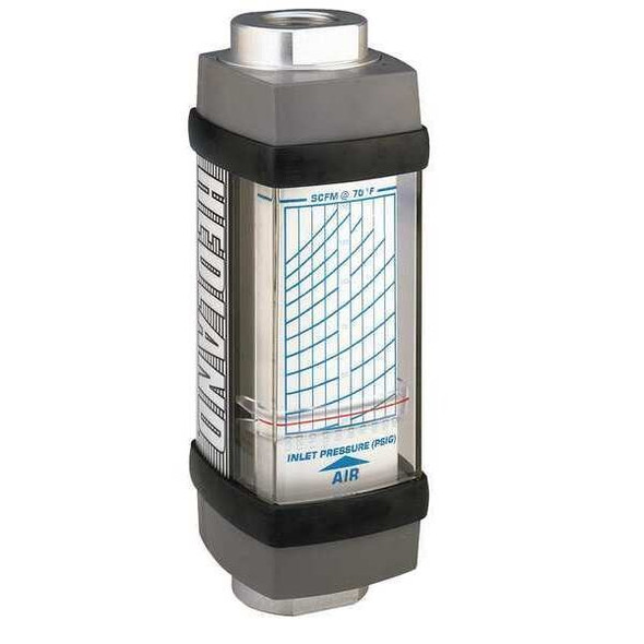 Hedland Flowmeter,SCFM / L/SEC 3.0 - 25 / 2-12 H671A-025