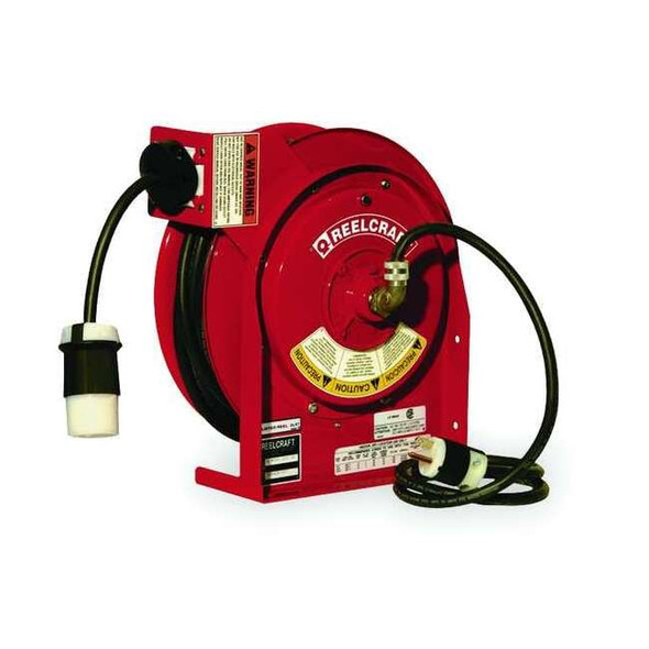 Reelcraft Retractable Cord Reel with 45 ft. Cord 1-Outlet 12/3 L 4545 123 3ASB