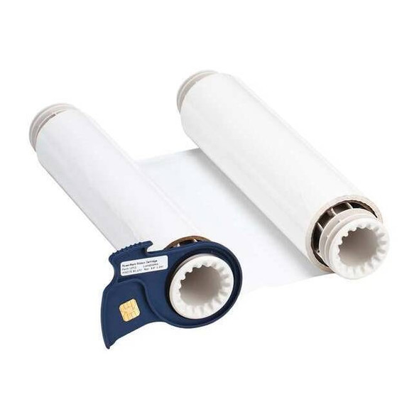 Brady Ribbon Cartridge, 6-1/4" W, 200 ft. L, White 13513