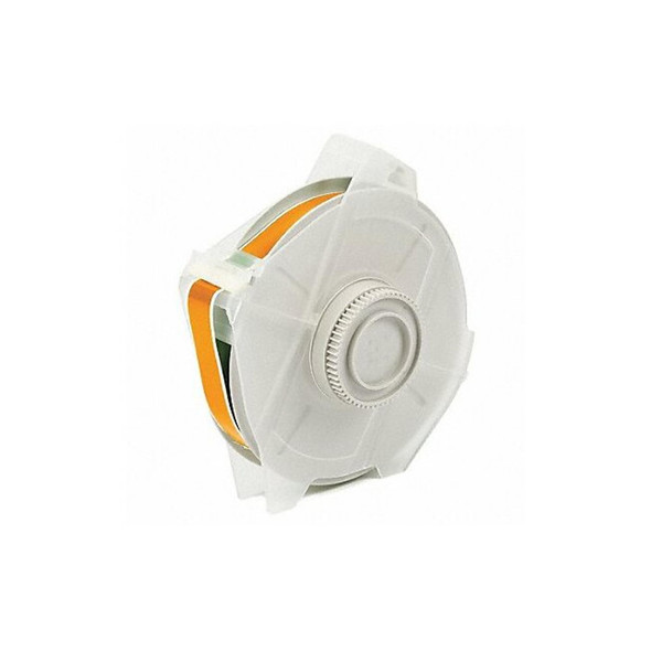 Brady Label Tape Cartridge, Orange, Labels/Roll: Continuous 113154