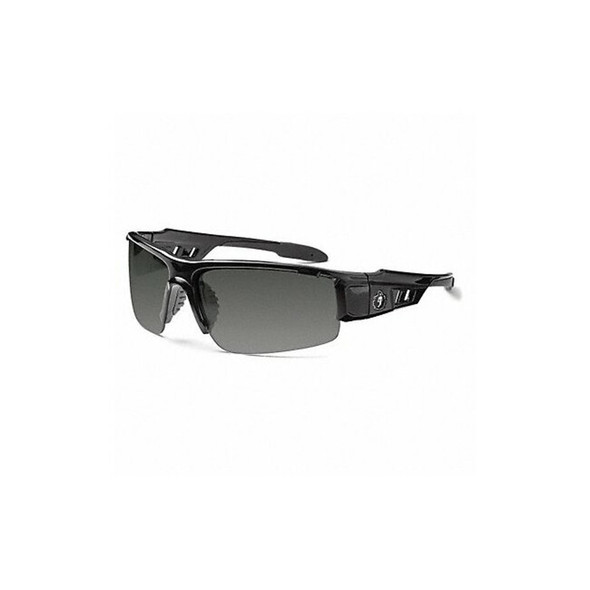 Ergodyne Safety Glasses,Smoke,Scratch-Resistant DAGR-PZ