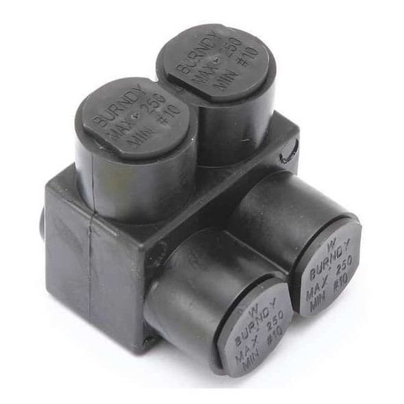 Burndy Insulated Multitap Connector,2.13 In. L 1PL2502