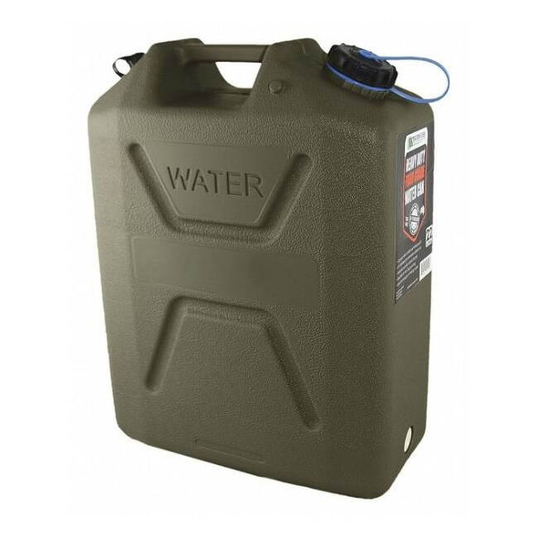 Wavian Water Container,5 gal.,Green,18-1/4" H JC0022PHDOD