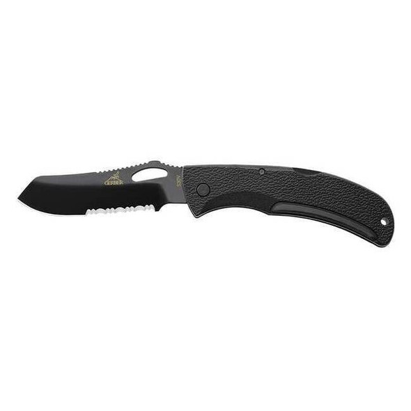 Gerber Fold Knife,Serrated,Sheep Foot,3-1/2 in 22-01648G