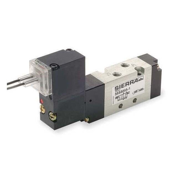 Aro Solenoid Air Control Valve,10/32In,24VDC S5SSMB-1