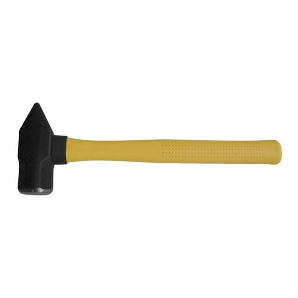 Westward Cross Pein Hammer,4 lb,14-1/2,Fiberglass 6DWL6