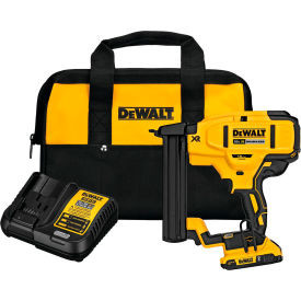 DeWALT 20V MAX XR Cordless Narrow Crown Stapler Kit 18 Gauge 1/2"" - 1-1/2""L St