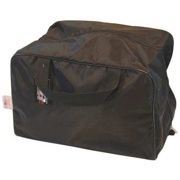 R&b Fabrications Duffel Bag, Black, Nylon RB-191BK-PLN