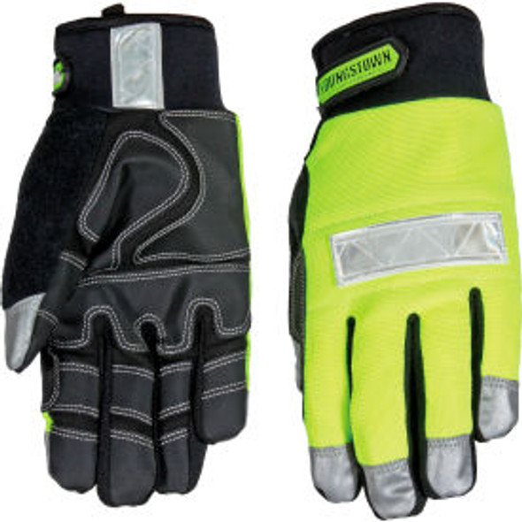 High Visibility Performance Gloves - Safety Lime - Winter - Large High Visibility Performance Gloves - Safety Lime - Winter - Large