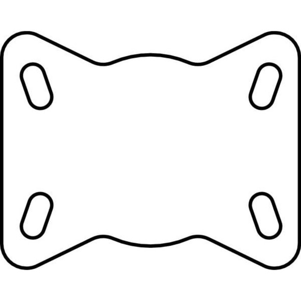 Kingpinless Plate Caster,Swivel,Poly,6 in,1600 lb,A  TSH150PT15T24