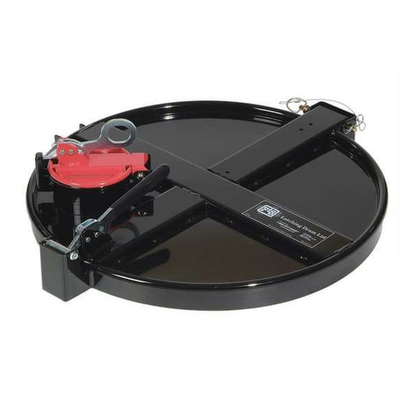 Pig PIG Vapor-Control Latching Drum Lid, Black DRM1033-BK