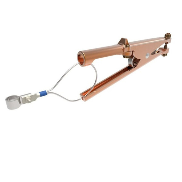 Burndy Static Discharge Clamp,8.9In GIE4CG3
