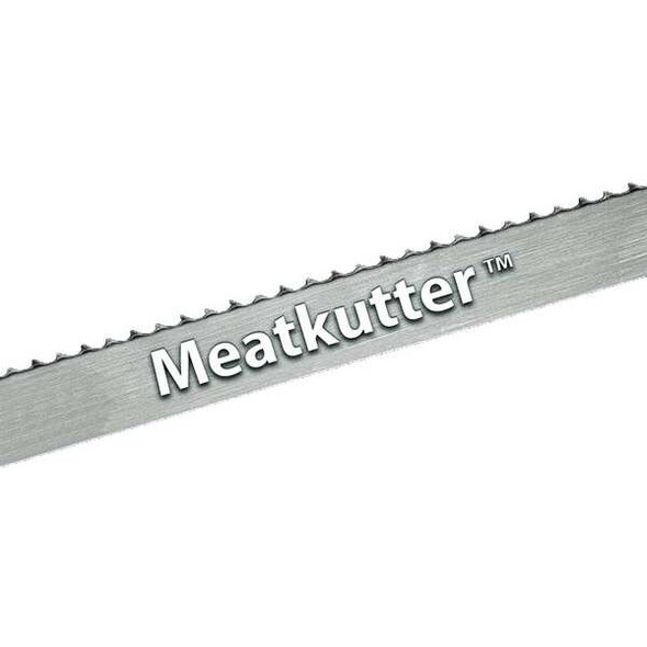 Band Saw Blade, 8 ft. 2" L, 5/8" W, 3 TPI, Carbon Steel, 0.025" Thick