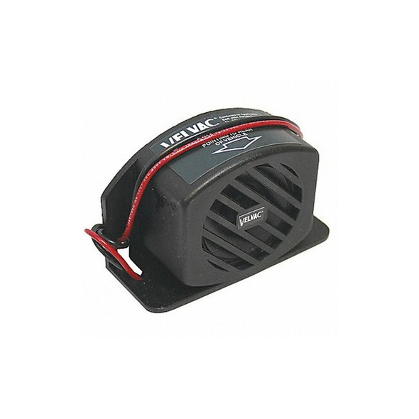 Velvac Back up Alarm,97dB,Black,2-7/16 In H 697097