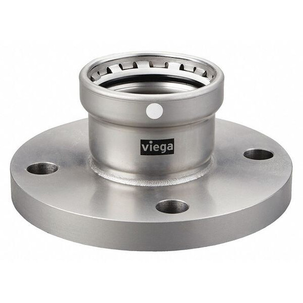 Viega Flange,Metal,4" Tube Sz,4" Pipe Sz 26785 Viega Flange,Metal,4" Tube Sz,4" Pipe Sz 26785