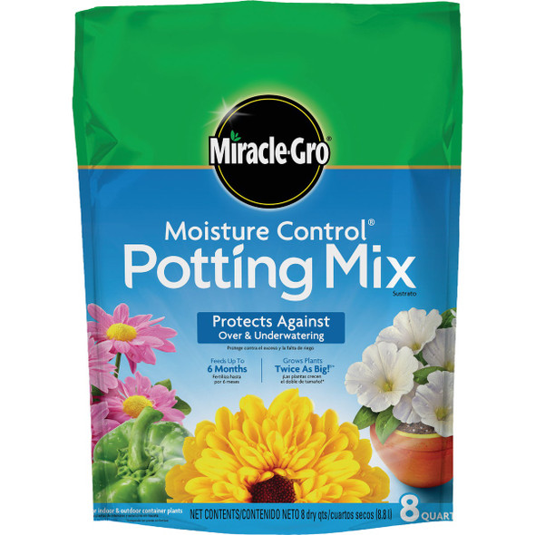 Miracle-Gro Moisture Control 8 Qt. Potting Mix 75578305