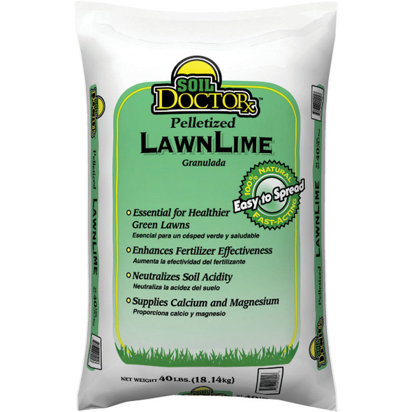 Soil Doctor 40 Lb. Pelletized Lawn Lime 54050860