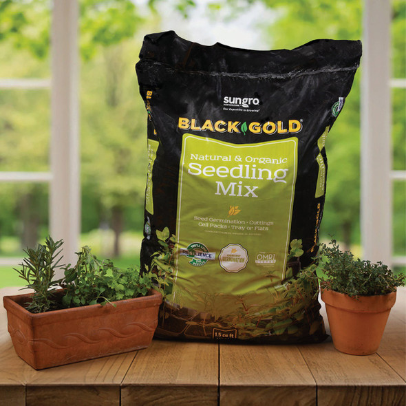 Black Gold 1.5 Cu. Ft. 18 Lb. All Purpose Container Potting Seed Starting Mix 1411002.CFL001.5P 701538