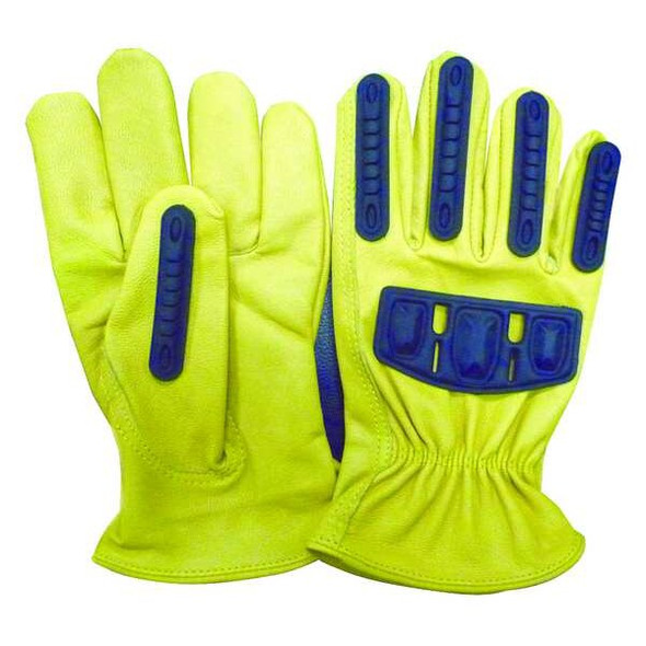 Condor Gloves,2XL,Gold/Yellow,Jersey,PR 48WT97 Condor Gloves,2XL,Gold/Yellow,Jersey,PR 48WT97