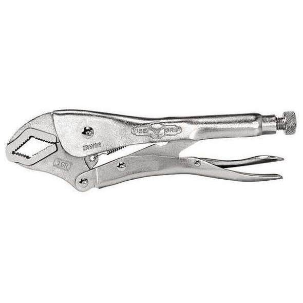 Irwin Locking Plier,Plain Grip,7" L 1302L3-7CR