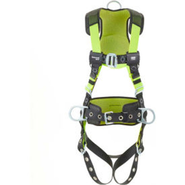 Miller H500 Harness Construction Comfort Tongue Buckle Side D Ring L/XL