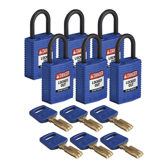 Brady CPT-BLU-25PL-KD6PK