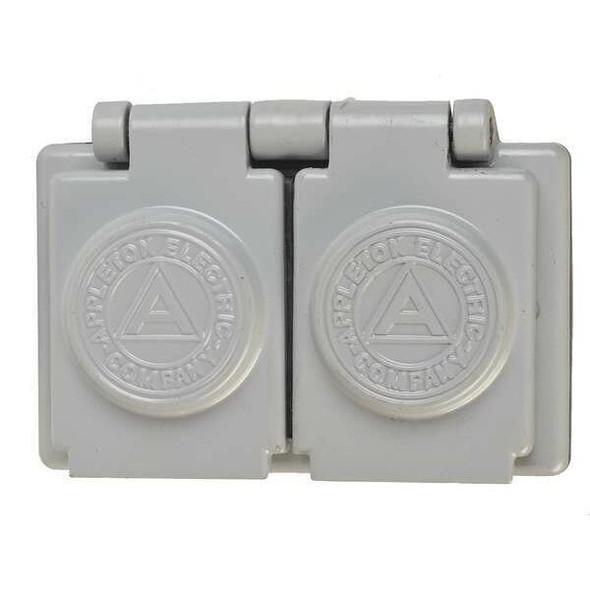 1 -Gang Horizontal Weatherproof Cover, 2-13/16" W, 4-9/16" H