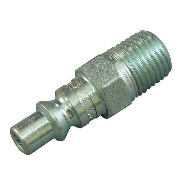 Hansen Coupler Plug,(M)NPT,1/4,Steel 2608