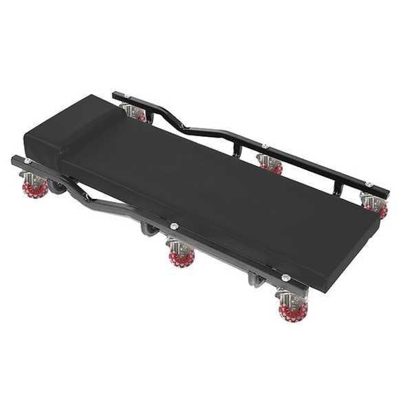 Whiteside Creeper,4-5/8" H,Steel,6 Wheels 34VHD6VIP