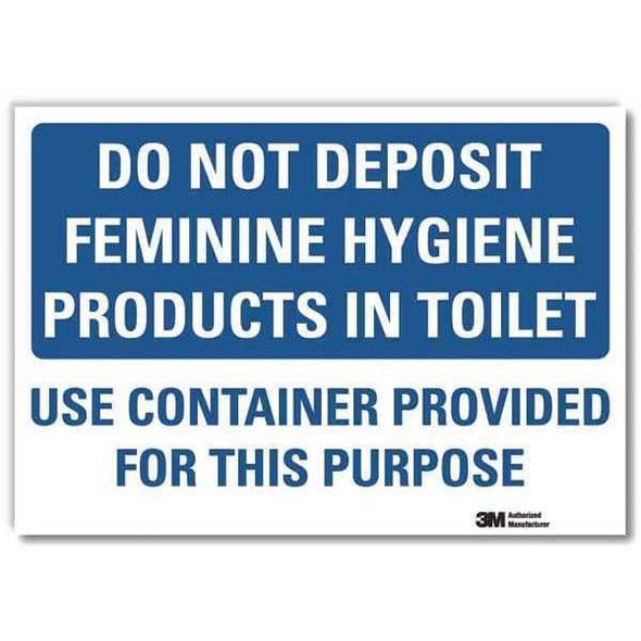 Lyle Safety Sign,10x14in,Reflective Sheeting U1-1051-RD_14X10