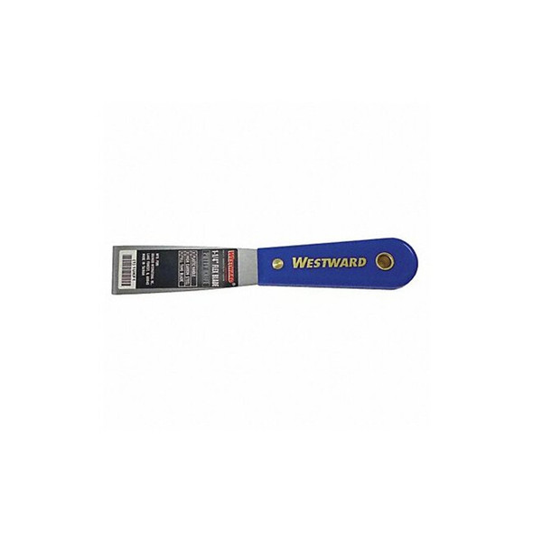 Westward Putty Knife,Straight,CarbonSteel,1 1/4"W 1UKF1 Westward Putty Knife,Straight,CarbonSteel,1 1/4"W 1UKF1