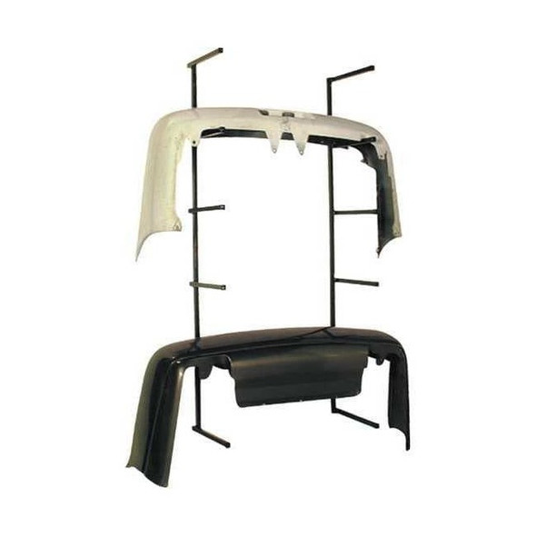 Keysco Tools Bulk Rack,Black,Aluminum 77784