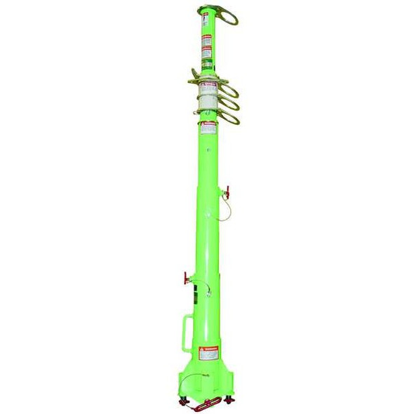 3m Dbi-Sala Post Anchor,Green 8516691