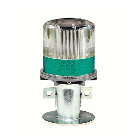 Tapco Warning Light, Green, (4) LED, 1.2V, 60 FPM, 3 3/4 in Dia. 3337-00005